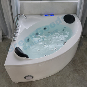 CE Home-bañera <span class=keywords><strong>de</strong></span> hidromasaje doble <span class=keywords><strong>para</strong></span> <span class=keywords><strong>interiores</strong></span>, fuente <span class=keywords><strong>de</strong></span> aire con chorro esquinero, pintura epoxi, elegante, 130x130 - Product Image 6