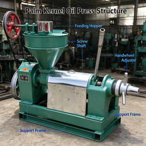 Nouvelle Presse à Huile Agricole Multisemences Commerciale pour Atelier, Extraction de Palmiste, Multifonctionnelle, Garantie Un An - Product Image 2