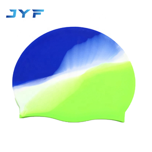 Rentable JYF marque bonnets de bain Silicone adulte multicolore couleur mélangée casquette <span class=keywords><strong>pour</strong></span> <span class=keywords><strong>piscine</strong></span> <span class=keywords><strong>gonflable</strong></span> - Product Image 5
