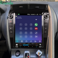 Navigation GPS de style Tesla 12,1'' pour Jaguar F-Type 2009-2017 Autoradio multimédia Android Stéréo CarPlay sans fil 4G WIFI