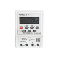 Interruptor de Temporización Digital BEIYI KG316TD 220V 380V, Interruptor Eléctrico de 7 Días, 50/60Hz, Mini Temporizador Programable