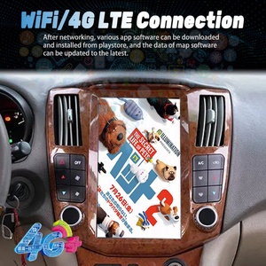 11.8inch Tesla Android 11 Screen for Lexus RX330 RX300 RX350 RX400h 2006 Toyota Harrier GPS Carplay Car Multimedia Video <b>Player</b> - Product Image 4