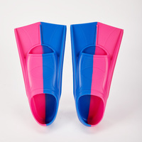 Nouveau Logo personnalisé pour enfants, surf, natation, palmes courtes en Silicone, palmes de natation professionnelles