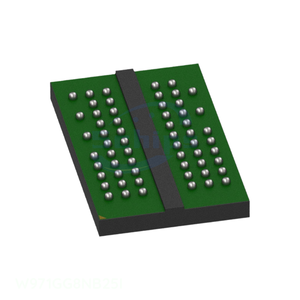 Componentes Electrónicos en Existencia W971GG8NB25I 60 VFBGA Memoria - Product Image 1