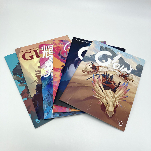 Sunnywell Custom Printed Comic Books & Graphic Novels Offset Printing on Art Paper Made in Guangdong China