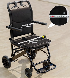Drive Medical Bariatrique Personnes âgées Heavy Duty Transit Standard Steel Medline Fauteuil roulant - Product Image 5