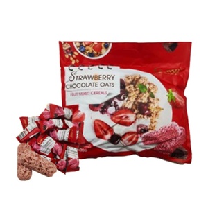 COCO 400g Morango Aveia Chocolate Barras de Chocolate Leite com Sabor Doce Biscuit Padrão Doces em Embalagem A Granel Forma Sólida - Product Image 3