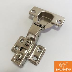 Charnière automatique 2D pour <span class=keywords><strong>meuble</strong></span> de <span class=keywords><strong>cuisine</strong></span> en fer - Charnière de porte de <span class=keywords><strong>meuble</strong></span> moderne à fermeture amortie 35 mm - Product Image 5