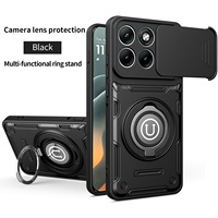 Support de téléphone magnétique rotatif à 360 degrés G85 avec protection intégrale anti-chute pour Motorola MOTO Edge 70