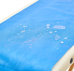 แผ่นรองเตียงแบบใช้แล้วทิ้ง 2 ชั้น ผลิตจากกระดาษเคลือบวัสดุ PE กันน้ำ ขนาดสั่งทำได้ - Product Image 4