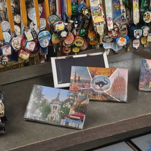 Wholesale Customizable Metal Tin <b>Plate</b> London Souvenir City <b>Name</b> Fridge Magnet Sticker - Product Image 2