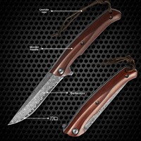Couteau de poche pliant artisanal en acier Damas 67 couches, manche en bois de rose, roulement à billes, EDC, pour camping, chasse et survie en extérieur