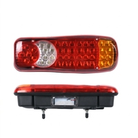 Nouvel ensemble de feux arrière LED pour camion, feu combiné arrière, feu stop, feu de recul, clignotant 12V pour remorque, camion de transport
