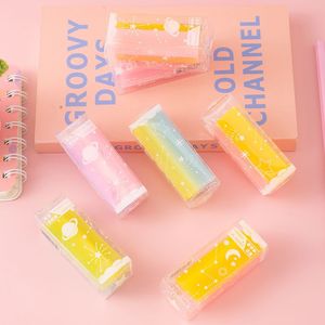 Borrador de PVC Transparente con Forma de Estrella de Cinco Puntas, Diseño de Cielo Estrellado, Regalo para Niños - Product Image 2