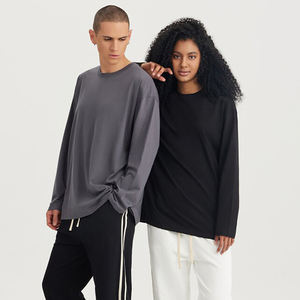 High Quality New Style Long Sleeve <b>T</b>-<b>shirts</b> Long Sleeve <b>T</b>-<b>shirt</b> for Men 100% Cotton Leisure and Comfortable - Product Image 2