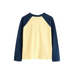 Custom Men’s Knitted <b>Raglan</b> Sleeve T-Shirt Regular Fit Casual Crew Neck Cotton <b>Top</b> Wholesale Summer Streetwear Apparel - Product Image 4