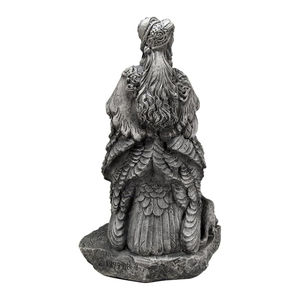 Statue <span class=keywords><strong>de</strong></span> déesse viking Freya en résine réaliste WeiVista, thème <span class=keywords><strong>de</strong></span> l'amour, finition pierre, mythologie nordique, décoration intérieure - Product Image 2