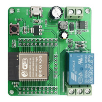 Placa de desarrollo de relé único ESP32 WROOM con interfaz I2C basada en Linux de potencia para kits de placa de módulo
