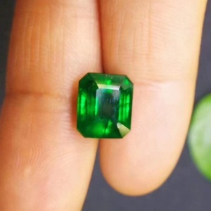SGARIT Esmeralda Verde Natural de Muzo de 4.48ct, Piedra Preciosa Suelta para Joyería, Corte Esmeralda - Product Image 6
