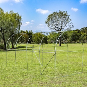 <span class=keywords><strong>Serre</strong></span> tunnel hivernale à structure en acier galvanisé - Product Image 5