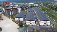 Maison conteneur modulaire à 2 étages pour salle de classe scolaire, avec panneaux sandwich et structure en acier, conception en kit pour usage extérieur et logement en appartement