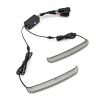 Feux LED pour sacoches Harley, style Tracer, clignotants séquentiels, feux de freinage, pour Street Road Glide 2014-2023 FLHX FLTRX