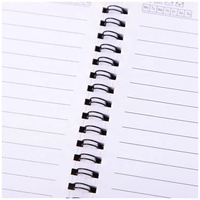 Carnet A5 avec couverture en papier kraft naturel, reliure spirale et cousue, logo personnalisé, avec stylo promotionnel en cadeau