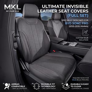 Fundas <span class=keywords><strong>de</strong></span> Asiento <span class=keywords><strong>de</strong></span> Coche Personalizadas <span class=keywords><strong>de</strong></span> Cuero Sintético Nappa para BYD Song Pro 2025 2026, Protector <span class=keywords><strong>de</strong></span> Asiento Resistente al Desgaste - Product Image 1