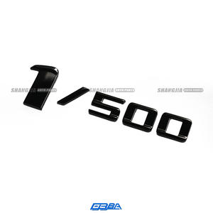 Logotipos de Marcas de Autos Premium, Piezas Nuevas 1-500 (Negras) para Aston Martin DBX 2021 OE MY83-255A96-AA - Product Image 2