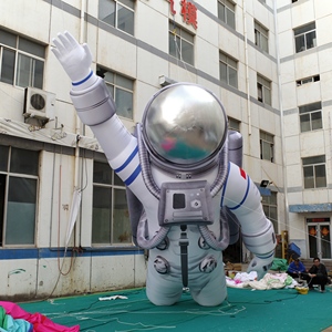 音楽祭会場装飾マスコット大型インフレータブル宇宙飛行士、LEDライト付きインフレータブル宇宙飛行士バルーン - Product Image 4