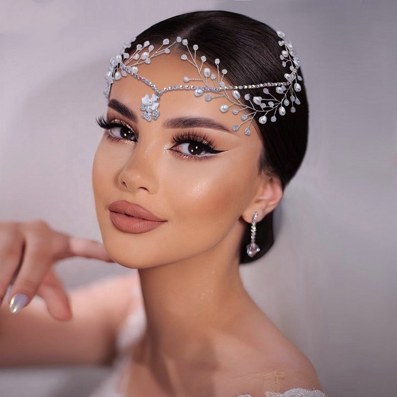 Rhinestone Bride Headband Wedding Hair Accessories