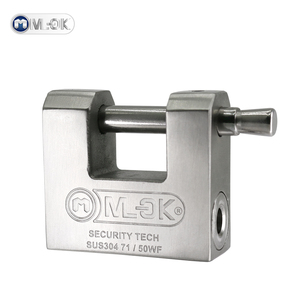 MOK <span class=keywords><strong>Abus</strong></span> 100% Sans rouille Sus304 Robuste À Clé En Acier Inoxydable 40mm Cadenas Pour Une Utilisation En Extérieur - Product Image 1