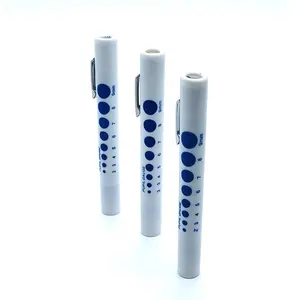 Mini Led plastik kompakt tasarım doktor kalem meşale Penlight tıbbi teşhis Penlight
