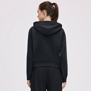 Sudadera con capucha personalizada para mujer con hombros caídos 100% algodón, Jersey informal con peso, sudaderas con capucha, Jersey cómodo antibolitas - Product Image 4