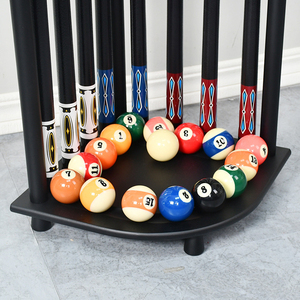 Nuevo Soporte de Piso para 8 Palos de Billar y Tenis de Mesa, Diseño en Forma de Abanico, Capacidad para 8 Palos, Multicolor, 36.5x36.5x60cm - Product Image 3