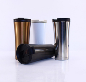 <span class=keywords><strong>Tasse</strong></span> à café thermo isolée à <span class=keywords><strong>double</strong></span> paroi de 18 oz en acier inoxydable 18/8 - Product Image 1