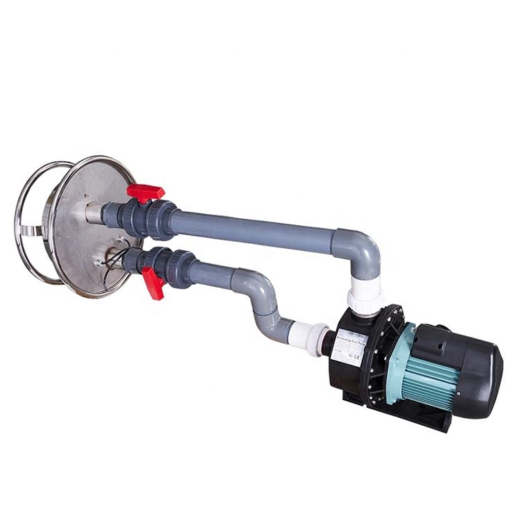 Jet de nage enterré en argent