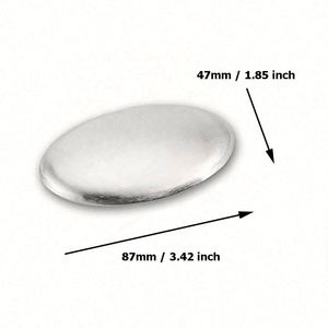 Custom LOGO Eco-Friendly Waterproof Portable <b>Magic</b> Metal Odor Remover Rub Away Fish Garlic Onion Smell Stainless Steel Soap - Product Image 2