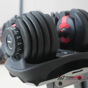 O haltere ajustável ajusta a aptidão livre do Barbell do peso para o edifício do corpo Equipamento de levantamento do peso do treinamento do Gym