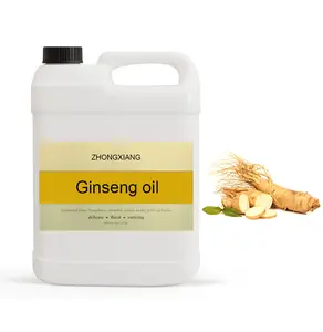 Manufacturer bulk 100% Pure ginseng root oil candles scent oil high quality ginseng oil for face treatment