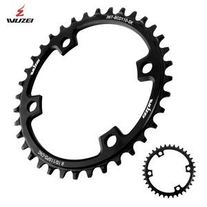 WUZEI 110BCD 36/38/40/42/44/46/48/50/52/54/56/58T Plato de <span class=keywords><strong>bicicleta</strong></span> de carretera de 4 garras para <span class=keywords><strong>Shimano</strong></span> R7000 R8000 4700 R2000 R3000 Piñón - Product Image 2