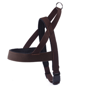 Desain Kustom Tali Kekang Anjing Katun Rami Lembut Empuk Tanpa Tarikan Tali Kekang Anjing Dapat Disesuaikan untuk Anjing Berjalan dan Pelatihan - Product Image 1