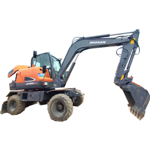 Low-Noise Super Power Fish <b>Pond</b> Expansion Digging 6 Ton DOOSAN DX60WN Crawler Excavator Used Yanmar Engine - Product Image 1