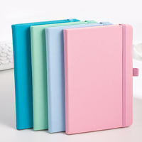 Cuaderno/Diario/Planificador Diario Personalizado al por Mayor, con Encuadernación en Espiral A5, Tapa Dura de Cuero PU, Hojas Sueltas y Cosido con Hilo