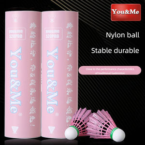 Высококачественные легкие воланы для бадминтона, прочный нейлоновый мяч, тренировочный волан для спорта - Product Image 2