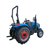 Petits tracteurs à roues puissants 4x4 de fabrication chinoise 35hp 4wd importés de ferme à vendre avec des prix bon marché