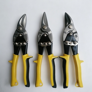 Cisailles à tôle d'<span class=keywords><strong>aviation</strong></span> droites/courbées gauche/droite, à bord lisse, pour bricolage industriel, cisailles de découpe de métal, ciseaux à tôle - Product Image 1
