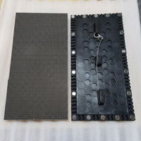 Module LED flexible d'extérieur P4, panneau souple imperméable, écran d'affichage de forme irrégulière personnalisé