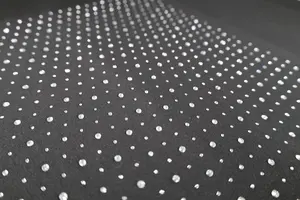 Hotfix Crystal Design Personnalisé AB Cristal Strass Feuilles Fer-Sur Bling Strass Feuille pour Chemises Jeans Robes - Product Image 2