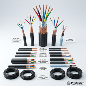 Cable de Control Blindado WDZ-KYJYP LSZH, Bajo Humo, Cero Halógenos, XLPE, Trenzado de Cobre, Multifilar, 450/750V para Seguridad en Hospitales y <span class=keywords><strong>Metro</strong></span> - Product Image 6